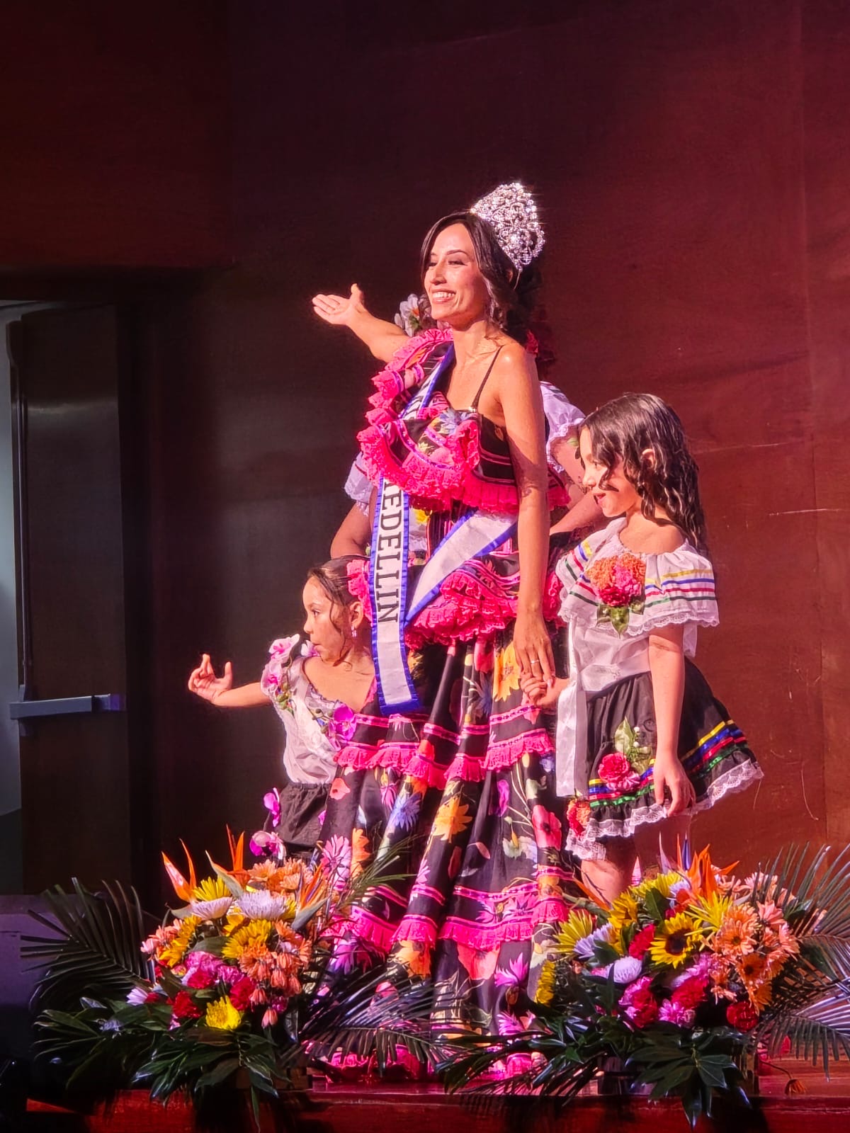 Sofía en escenario